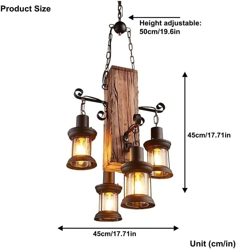 Amazon.com: LED Modern Chandelier Lamp, Creative 4 Head