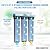 Max Water 3 Stage 20" x 2.5" Whole House Clear Water Filter System Without Filters