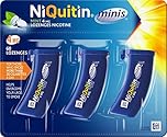 NiQuitin Minis Mint 4 mg Lozenges - Effective Smoking Craving Relief - Practical Pocket-Sized Container - 60 Mini Lozenges - Relieve Sudden Cravings - Reduce and Quit Smoking Aid and Vaping