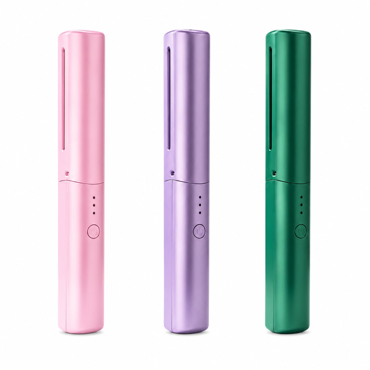 cordless hair straightening brush for women | mini wireless hair straightener comb | portable fast heating hair styler with rechargeable battery | multi-color