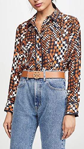 Tory Burch Women's Miller Reversible Belt 1.5"3