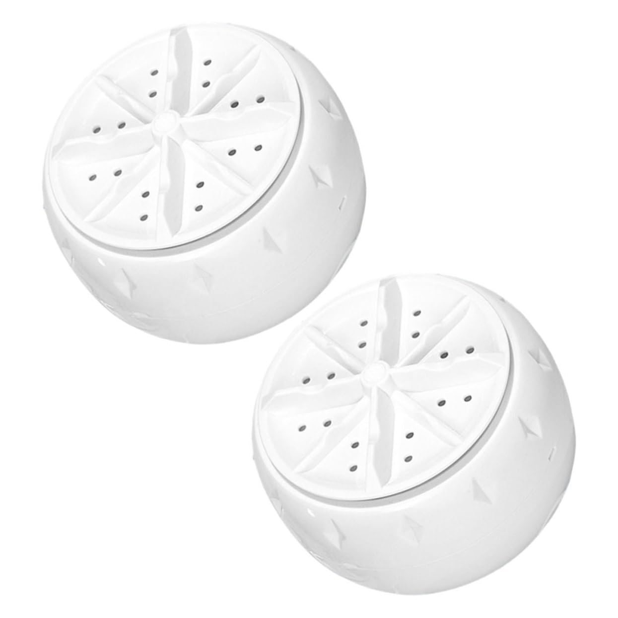 2Pièces Mini Machine à Laver Portable Automatique Laveuse Turbo Vêtements et Petits Articles pour Appartements et Camping Système de Intelligent
