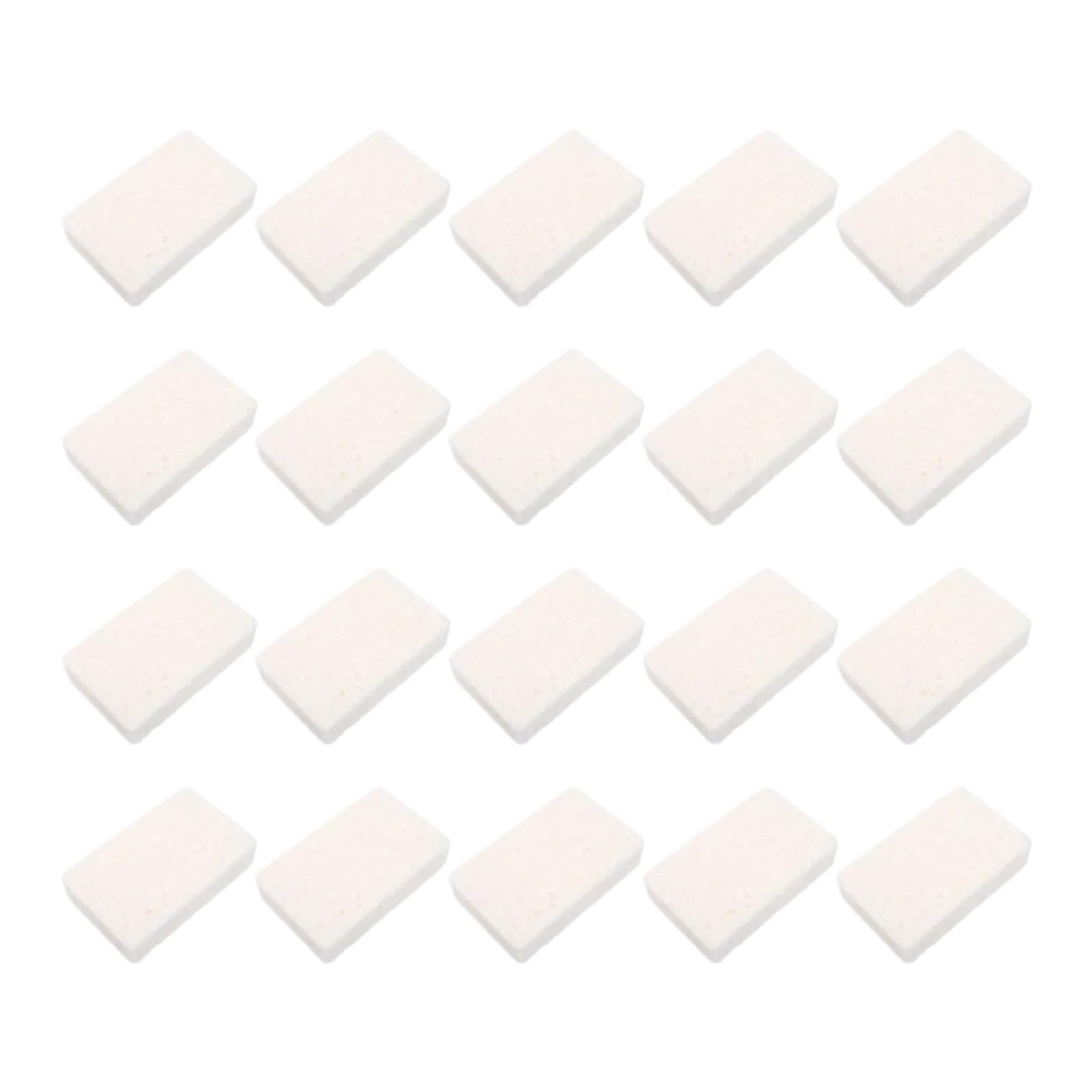 WZPTLKIBAD 20Pcs Wood Pulp Dish Scrubber Pads for Kitchen Bathroom