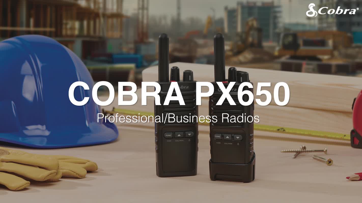 Amazon.com: Cobra PX650 BCH6 - Professional/Business Walkie