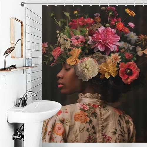 Rideau de douche imperméable et lavable pour douche et salle d'eau