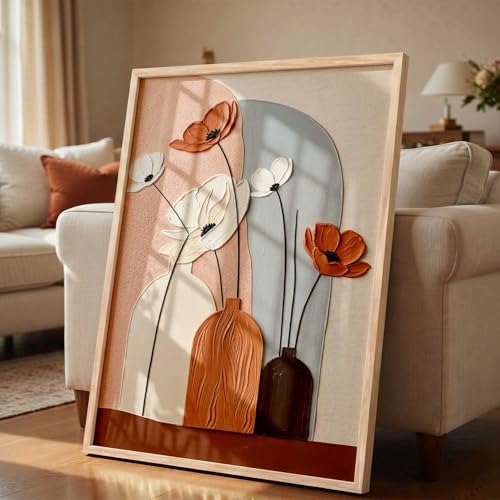 Image of kotart Aesthetic Art Home Decoration Painting | Paintings With Frame For Living Room Bed Room Hotel Wall Decor Digital Reprint (14X20 inch)