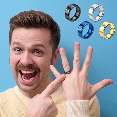 Godyce Anime Ring For Men Stainless Steel Rings Anime Jewelry Accessory #TOP4