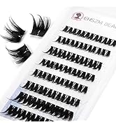 EHSZM BEAUTY Lash Clusters Individual Lashes , 48pcs ,10-14mm,Natural Diy Eyelash Extension At Ho...