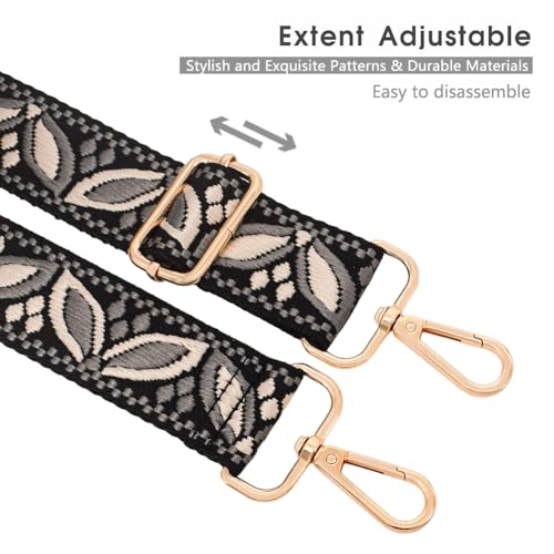 Image of Replacement Purse Strap Shoulder Strap Adjustable Crossbody Strap for Women Crossbody Wide Shoulder Bag