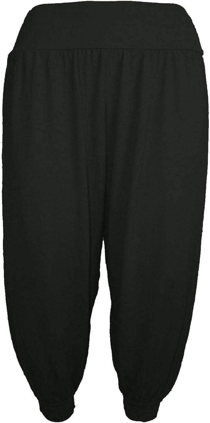 HamishkaneGirls Harem Pants, Trendy Baggy Fit Alibaba Leggings, Casual Yoga Trousers, Stylish Dance Harems Comfortable Summer Pants for Kids, Girls Active Wear
