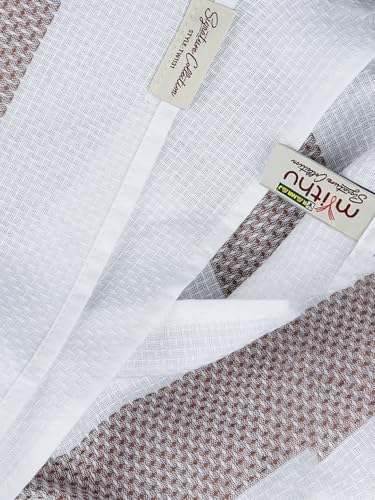 Image of RAMRAJ COTTON Pack Of 4 Cotton Bath Towel Set Crafted For Softness| Durability| And Comfortable Daily Use
