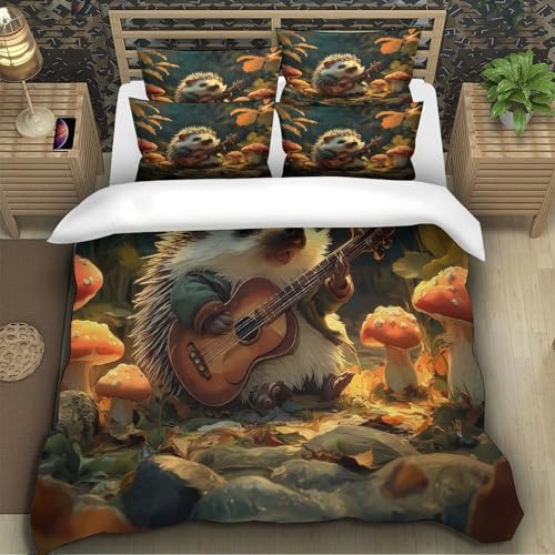 Housse de couette cochon d'inde 3D pour une chambre cocooning et chaleureuse - 5