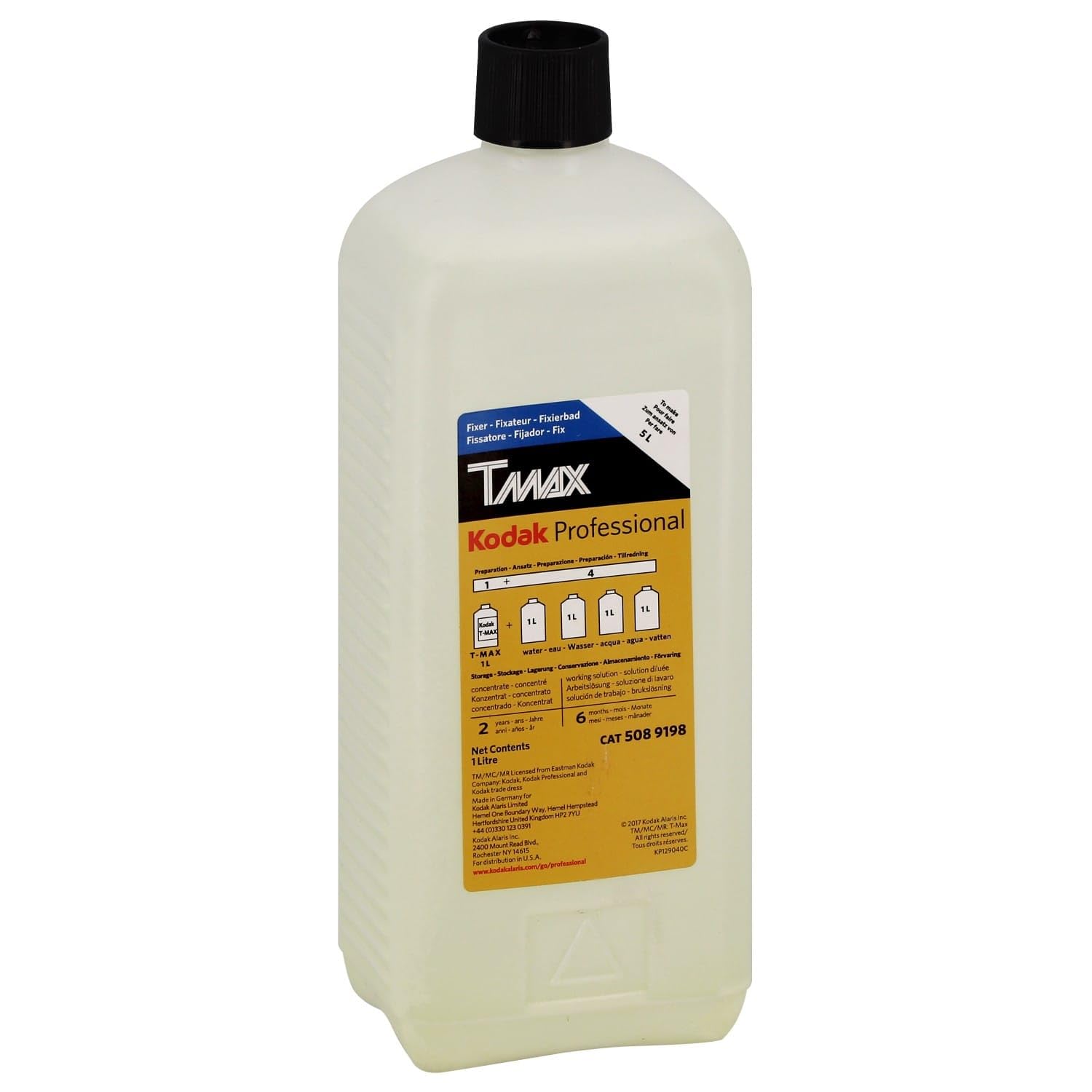 Kodak KOD682004 BW Fixateur Chimique 1 x 5 L Multicolore