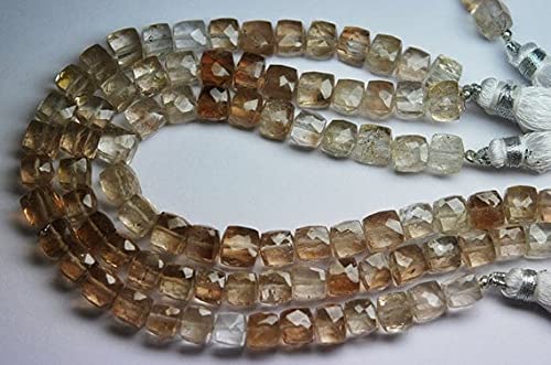 Perles de gemmes Imperial AZ facettées 3D boîte 7mm LKBEADS pour joaillerie artisanale