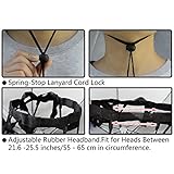 NEW-Vi Umbrella Hat, 25 inch Hands Free Umbrella Cap for Adults and Kids, Fishing Golf Gardening Sunshade Outdoor Headwear - Image 6