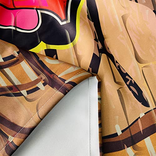 YUANZU Graffiti Curtains - Image 4