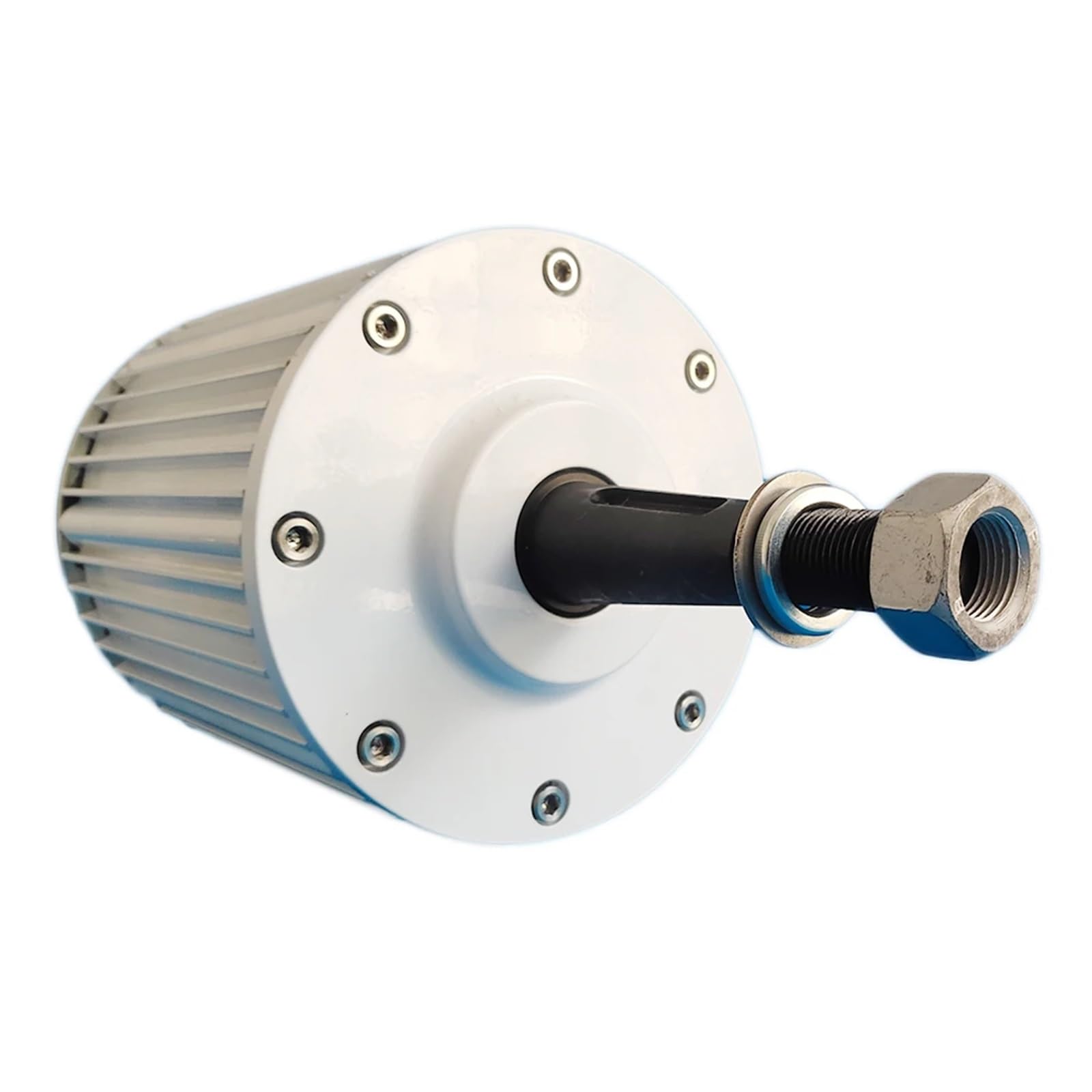 Windturbinengenerator, Horizontale Achse 5000W 24V 48V 96V elektrischer Generator 5KW Permanentmagnet-Generator mit niedriger Drehzahl und Turbinenmotor mit Sockel Windkraftgenerator(NB,DIRECT SHAFT_9