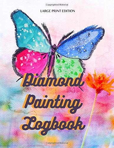 Diamond Painting large Print Editions: Large print edition, large size too with picture space! Made for avid diamond painters, diy. Perfect gift for the artist in your life!