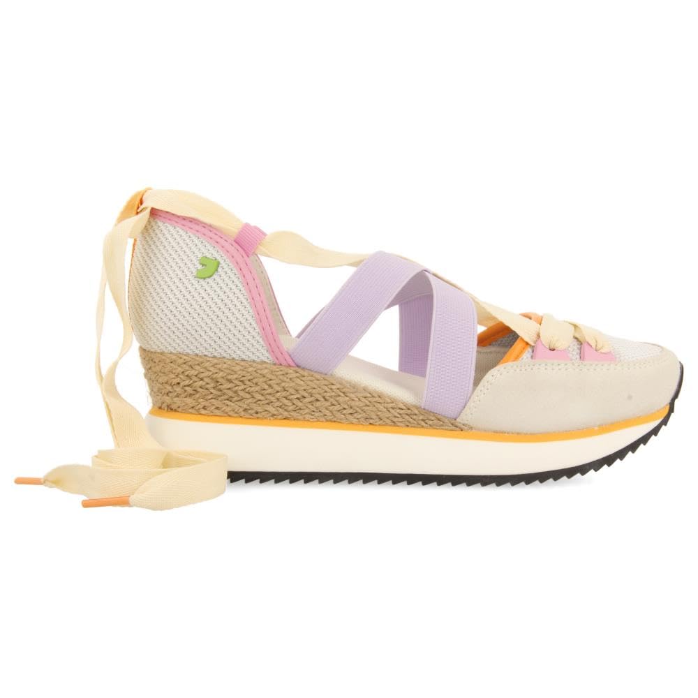 Sneakers Aperte Bianchi con Zeppa per Donna SAMOBOR