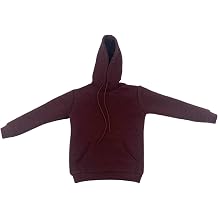 Menolana 1/6 Scale Figure Clothes Pullover Hoodie Costume Sportswear Dress up Apparel Stylish Realistic Casual Hooded Top Sweatshirt, Red