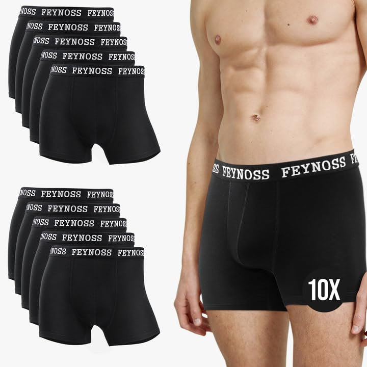 Boxer Uomo Cotone, 6 Pezzi Mutande Uomo