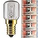 5 Stück Philips Appliance Backofenlampe T25 25W 230V E14 SES 57x25mm 2700K EEK=E