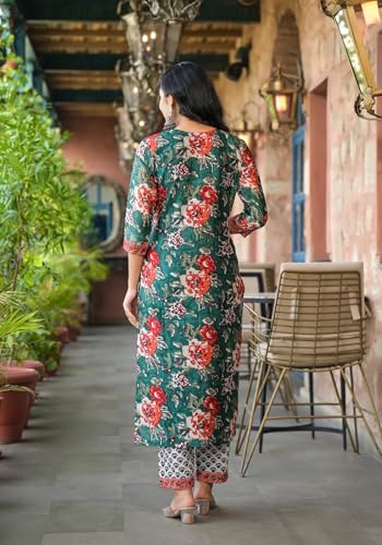 Image of FABNEX Kurta Set for Women | Women Kurta Set with Dupatta | Women Kurta Sets Kurtis | Women Kurta Pant Set (K-121)