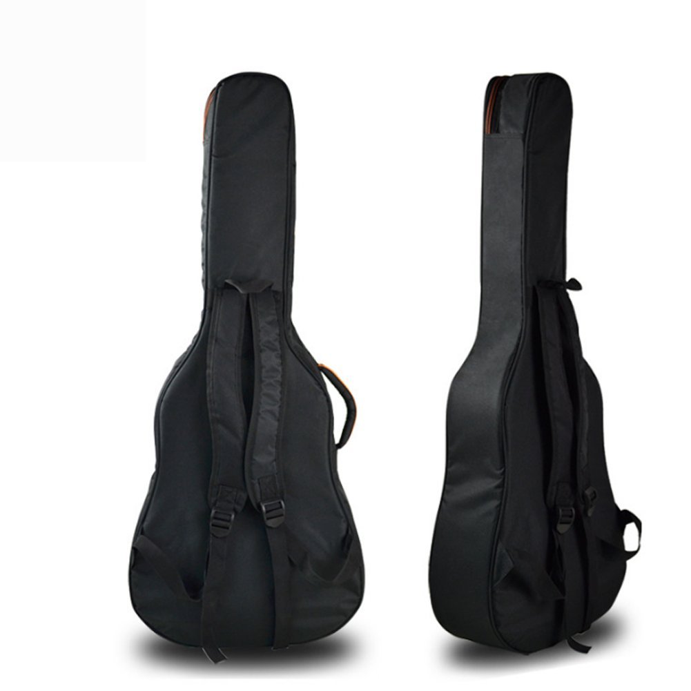YAAGLE 41" Gitarretasche Wasserdicht verdicken Akustikgitarre Tasche 4/4 Acoustic Guitar Gig Bag für Kassikgitarre, Gitarrentasche, Gitarrenhülle grau