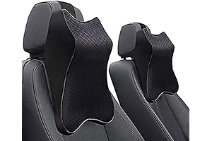 2 PCS Car Seat Headrest Neck Rest Cushion - Optimal Comfort for Your Car Journeys