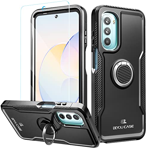 Coque Moto G Stylus 5G 2022 intégrale noire en TPU souple 6,8 pouces avec rabat
