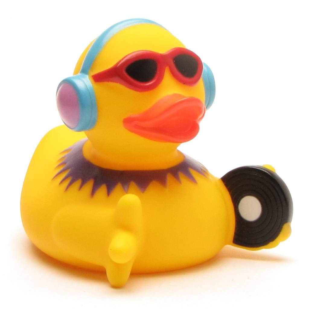 Canard de bain DJ