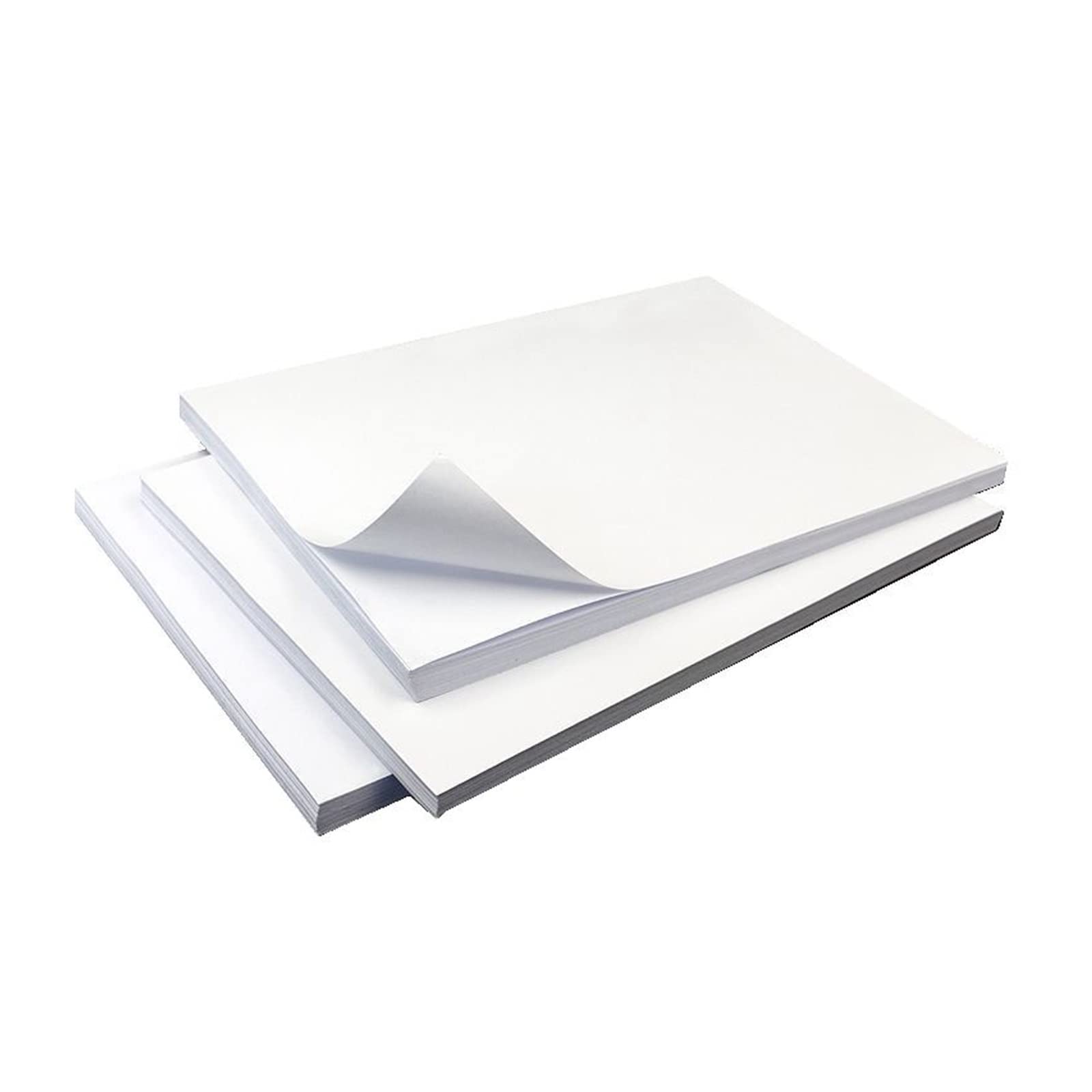 A4-Aufkleber, glänzendes Fotopapier, weiß, Größe 210 x 297 mm, ganzflächiges Etikett, selbstklebend, Tintenstrahl-Laserdrucker, Etikettenpapier Lucky (Color : A4 20 Sheets)
