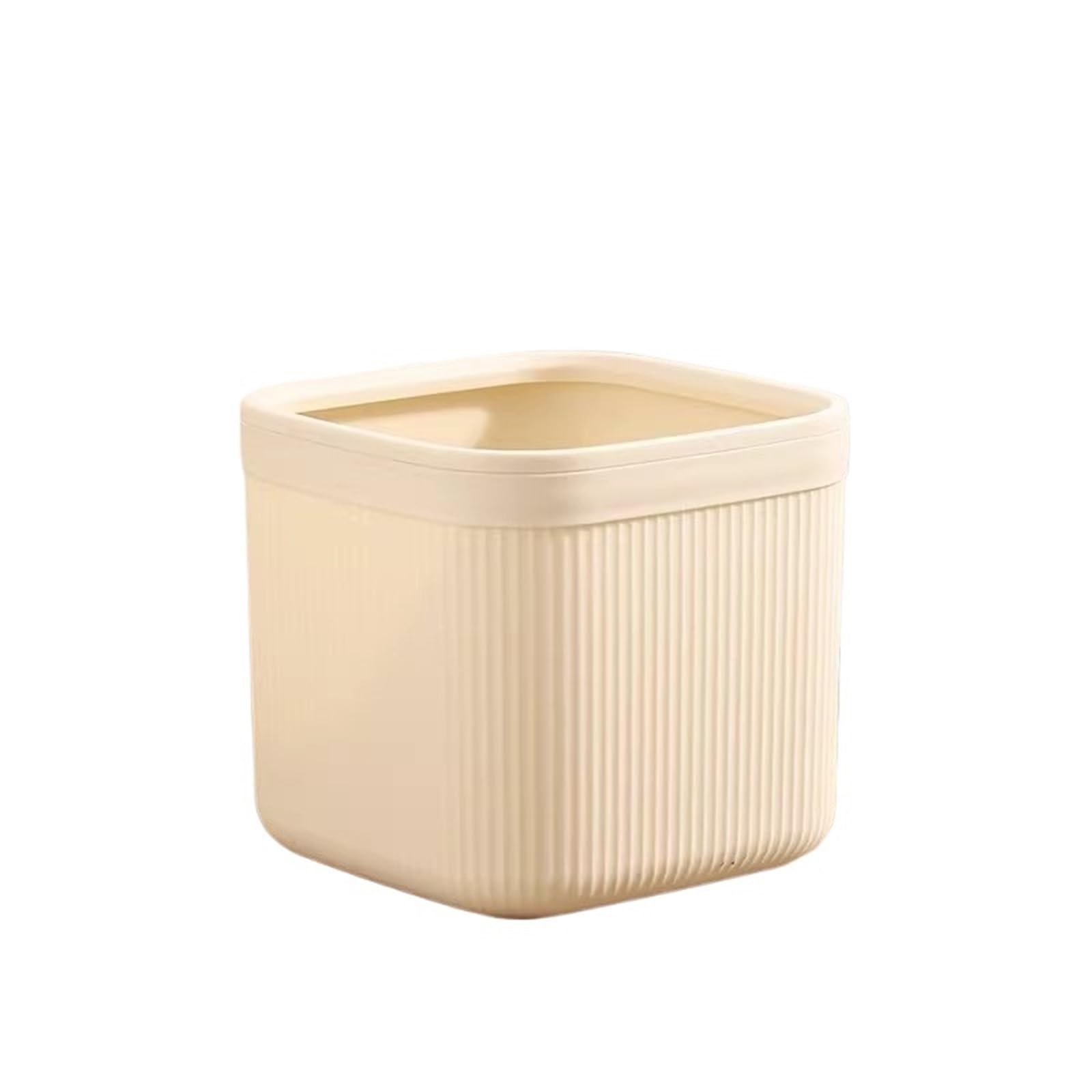 Waste Bins Desktop Trash Bin Cute Small Household Dormitory Living Room Office Storage(Medium)
