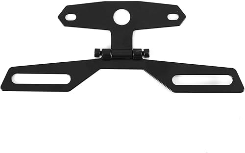 Miniatura 2 de Soporte de luz trasera plegable para motocicleta, ajustable, plegable, soporte para lámpara trasera, soporte universal para motocicleta, ATV,