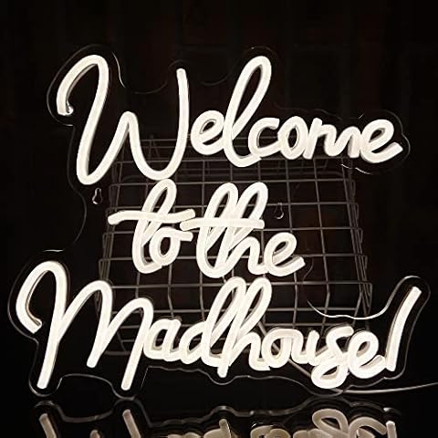 PILOYINDE Welcome Neon Sign for Decor Cover