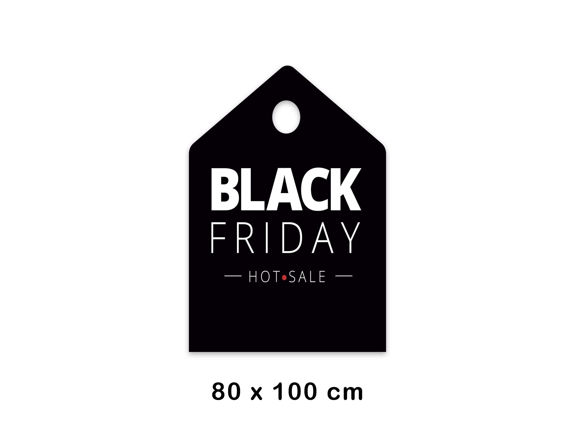 Oedim Vinilo Black Friday Escaparates Black Friday Negro Y Blanco
