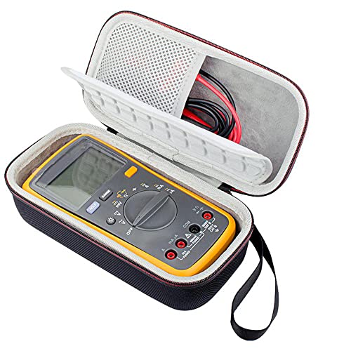 Image of Hard Carrying Case for Fluke F15B+ F17B+ F18B Multimeter Storage Bag(Grey)