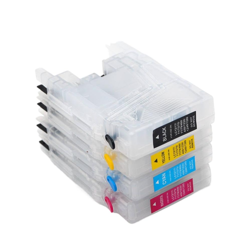 Cartuccia d'inchiostro di ricarica LC75 confezione da 4 compatibile con i materiali di consumo della stampante MFC-J280W MFC-J425W MFC-J430W MFC-J435W MFC-J5910 MFC-J625 MFC-J6510 MFC-J6710 MFC-J6910