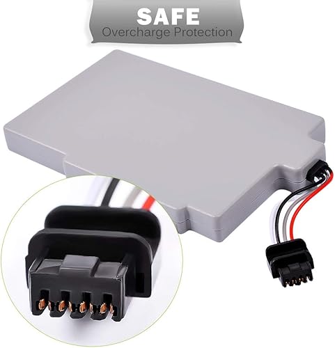 Miniatura 7 de Wii U Gamepad Battery, Wii U Accessories 3600 mAh Wii U Battery Replacement Rechargeable Battery Pack Compatible for Nintendo Wii U Gamepad WUP-010,