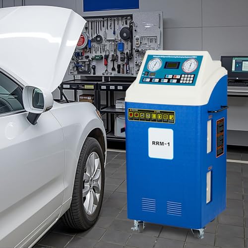 Fully Automatic R134 and R1234yf Refrigerant Recovery Recycling and Recharging Machine for Standard Automotive A/C Systems