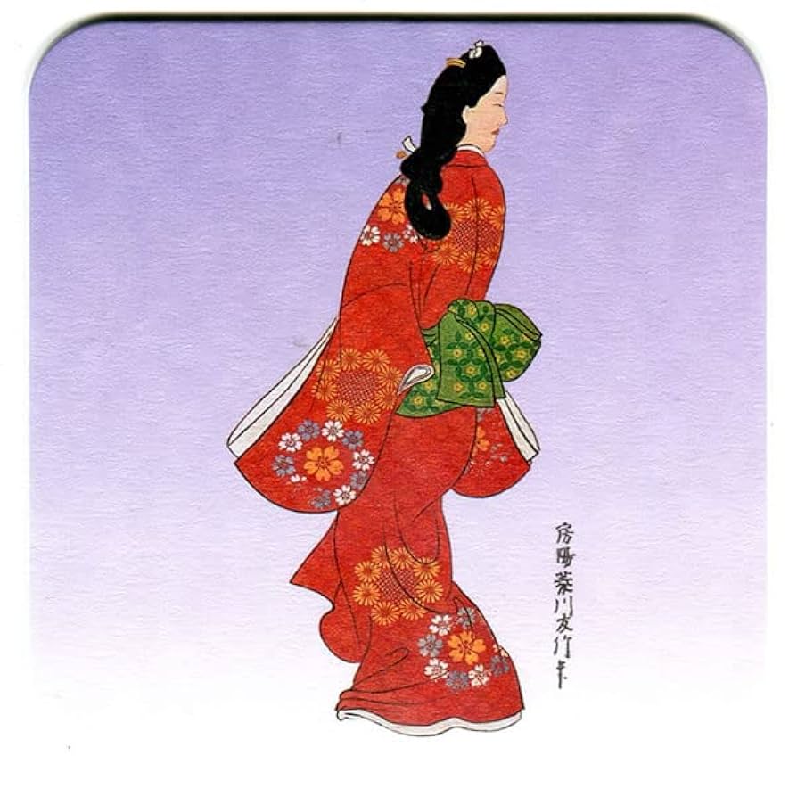 Amazon.co.jp: Ukiyo-e Coasters, Beautiful in Return Pattern