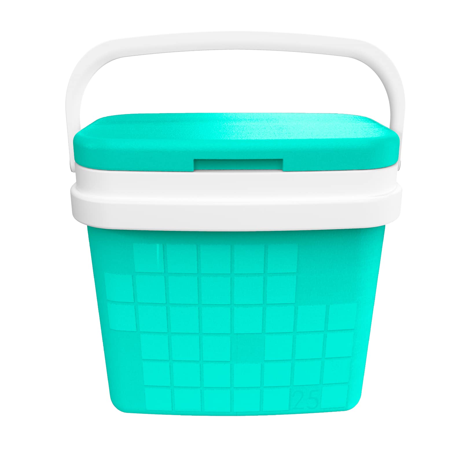 COM-FORT HOUSE - Nevera Portátil con Asa Rígida - Porta Alimentos para Camping, Playa, Acampada - Nevera Colores- Varias Capacidades