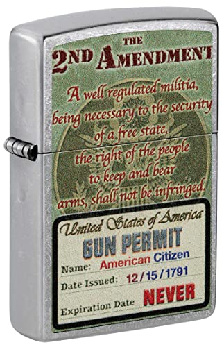 Encendedor Zippo Rights Street Chrome 81403 miniatura 1