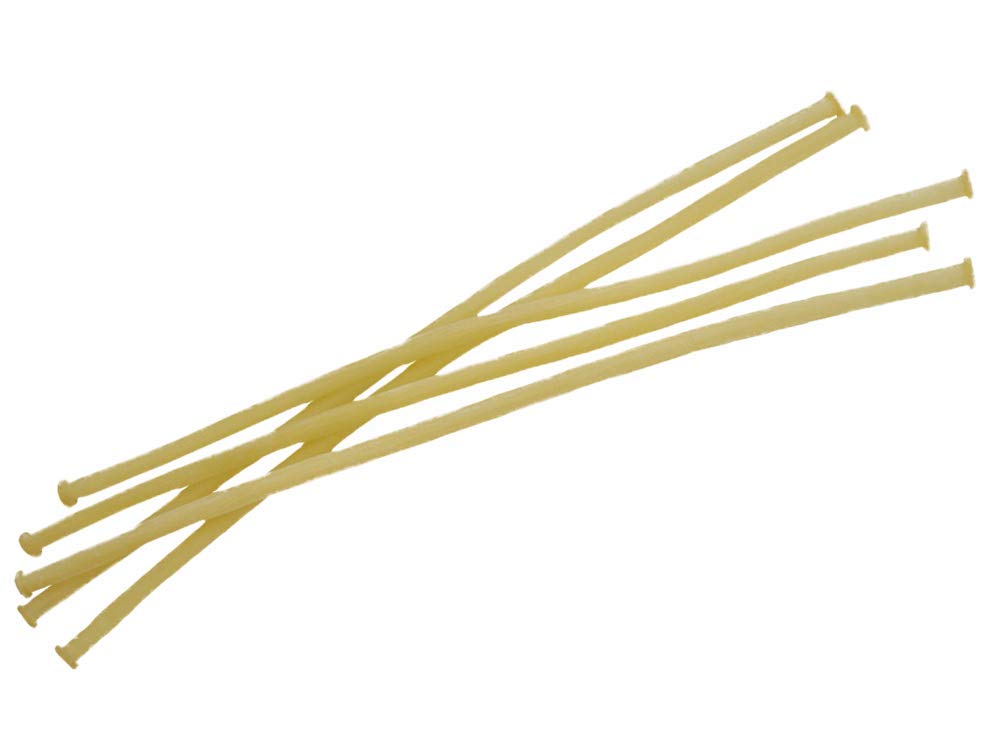 Cura Farma Laccio Emostatico TPE Tubolare Senza Lattice 40 CM. Per Infusioni Prelievi ed Operatori Sanitari. 10 Lacci