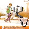 Zeadio Mini Smartphone Tripod Grip Stabilizer, Desktop Tabletop Stand Tripod with Phone Holder for all Smartphones #1