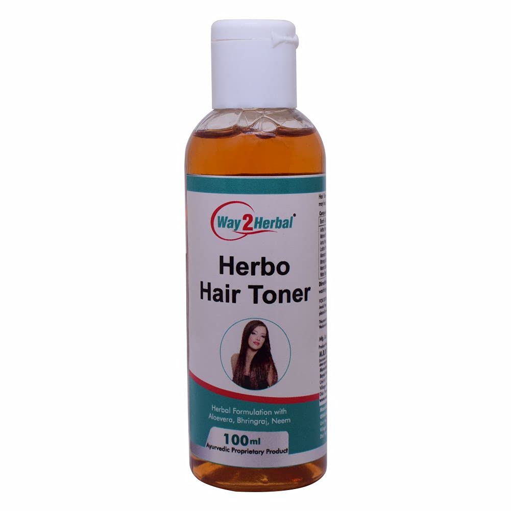 Way2Herbal Herbo Hair Toner - 100ml Pack of 4