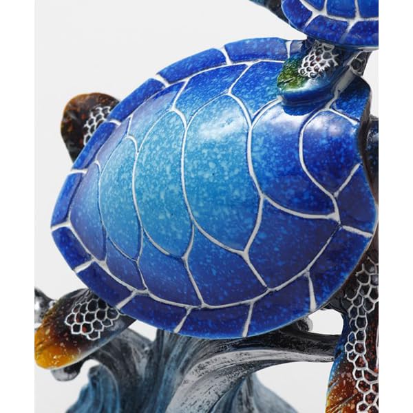 Amazon.co.jp: ハワイアン雑貨 置物 オブジェ 飾り ホヌ ウミガメ 亀