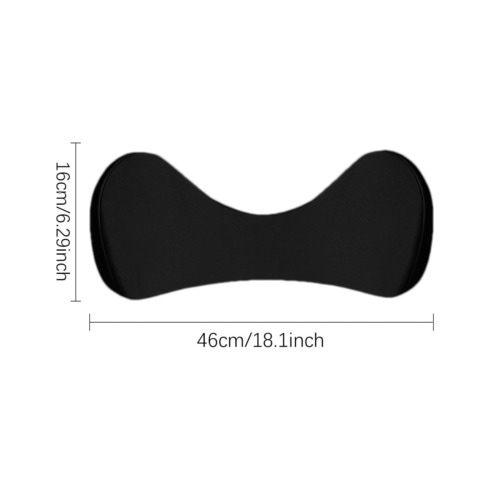 Cuscino lombare per auto, cuscino lombare per sedile di guida | Cuscino lombare in memory foam a rimbalzo lento | Cuscino di supporto per sedie da gioco ad asciugatura rapida, cuscino lombare per
