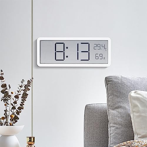 8 Inch Temperature Humidity Digital Clock product