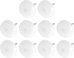 METALLIXITY Furniture Feet Nail (18mm/0.71in) 40Pcs, Plastic Square - View #8